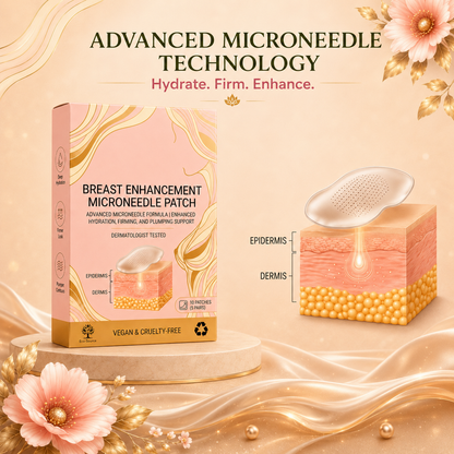 Mycariva™ Breast Enhance Mentmicroneedle Patch