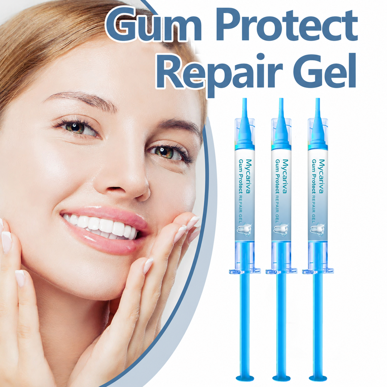 Mycariva™ Teeth Repair Gel revitalizes gums and whitens teeth within the first week