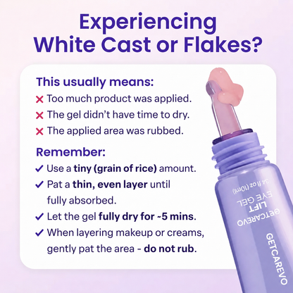 Mycariva™Instant Lift Eye Gel – Smooth Wrinkles & Reduce the Look of Under-Eye Bags 👁️💜