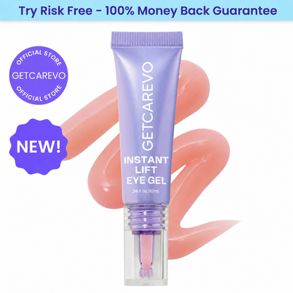 Mycariva™Instant Lift Eye Gel – Smooth Wrinkles & Reduce the Look of Under-Eye Bags 👁️💜
