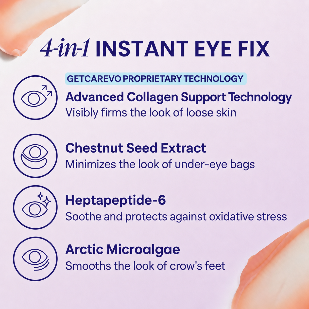 Mycariva™Instant Lift Eye Gel – Smooth Wrinkles & Reduce the Look of Under-Eye Bags 👁️💜