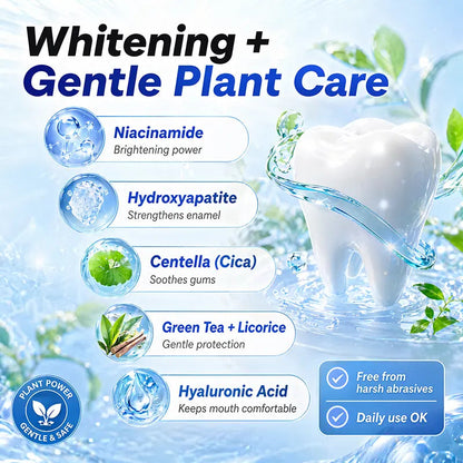 [Professional Grade] Niacinamide Foaming Toothpaste 8X